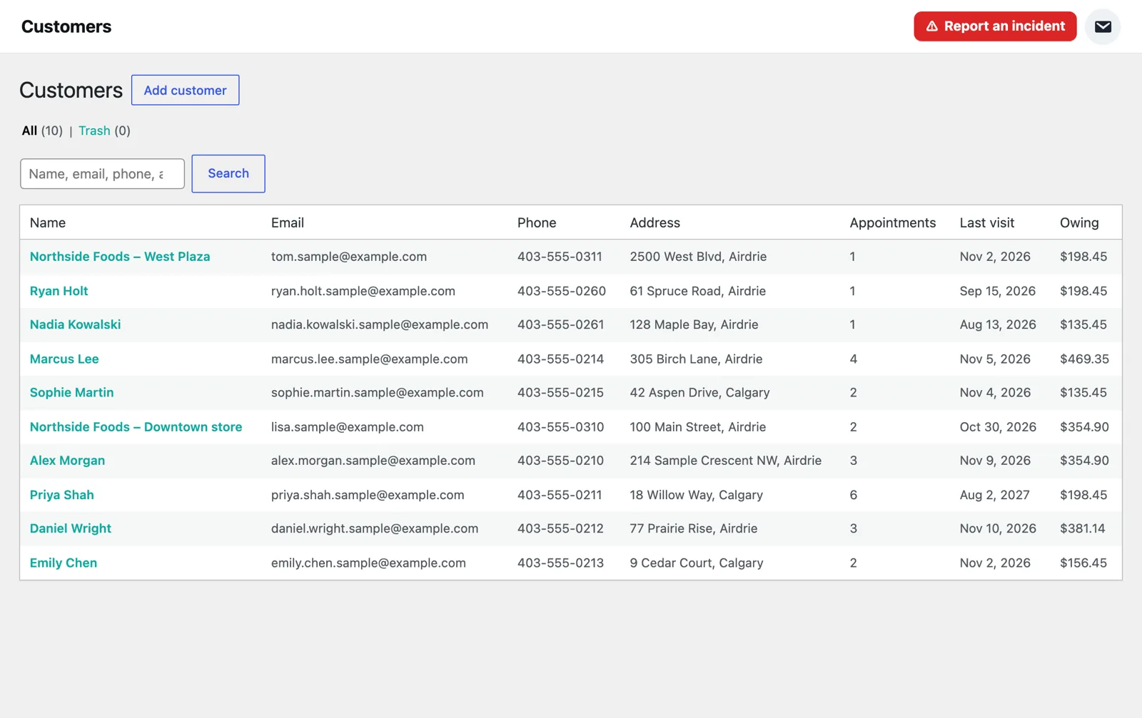 CrewNavio Customers list